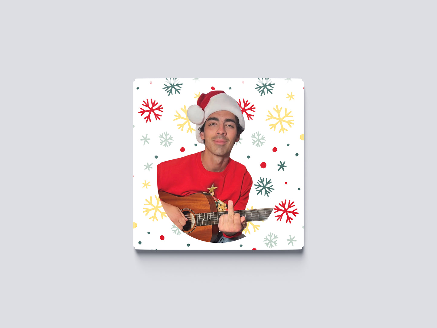Joe Jonas Christmas Magnet Pair