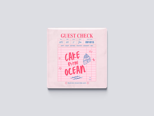 Cake by the Ocean Magnet