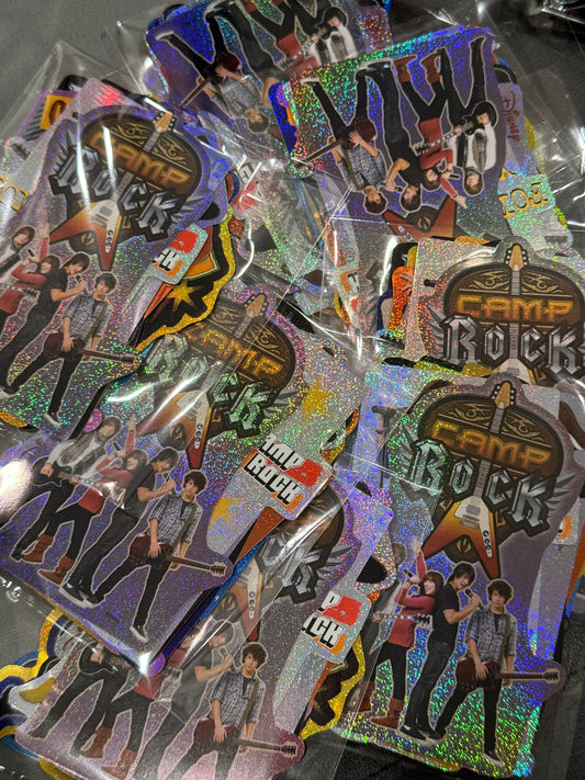 Camp Rock Sticker Set