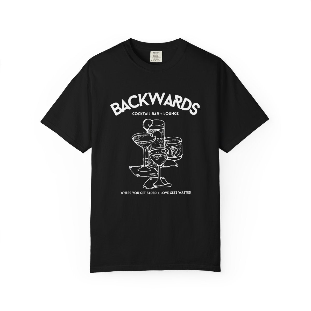 Backwards Cocktail Bar & Lounge Tee — Limited Edition