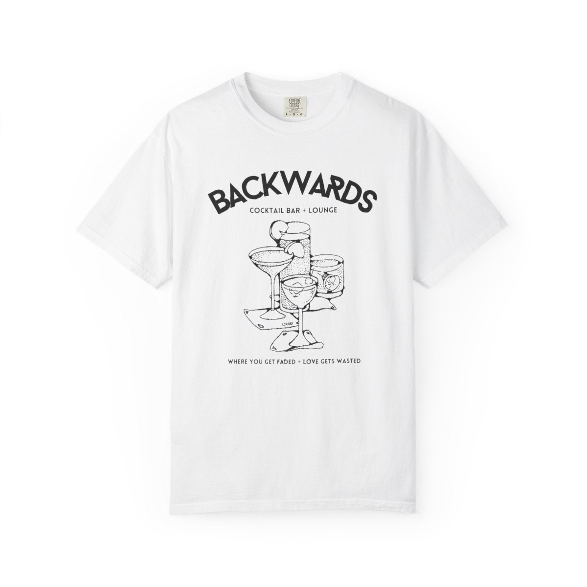 Backwards Cocktail Bar & Lounge Tee — Limited Edition
