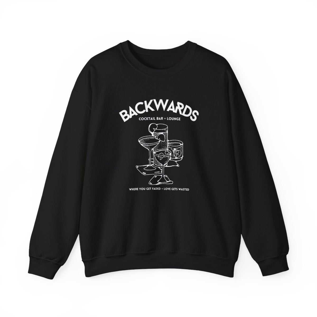 Backwards Cocktail Bar & Lounge Crewneck — Limited Edition