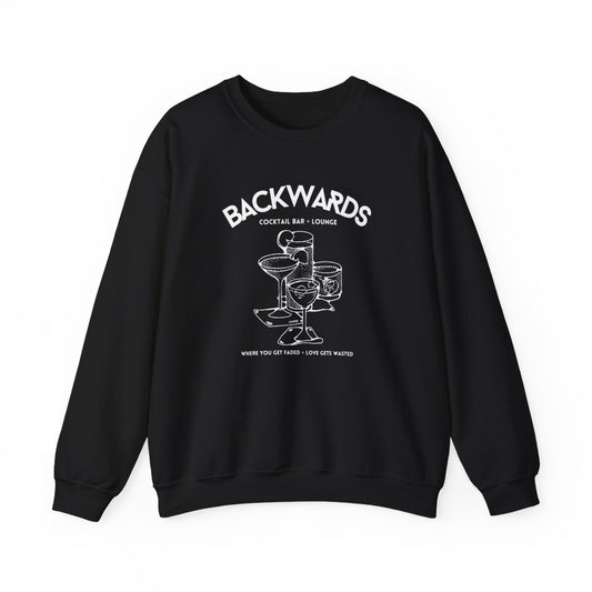 Backwards Cocktail Bar & Lounge Crewneck — Limited Edition