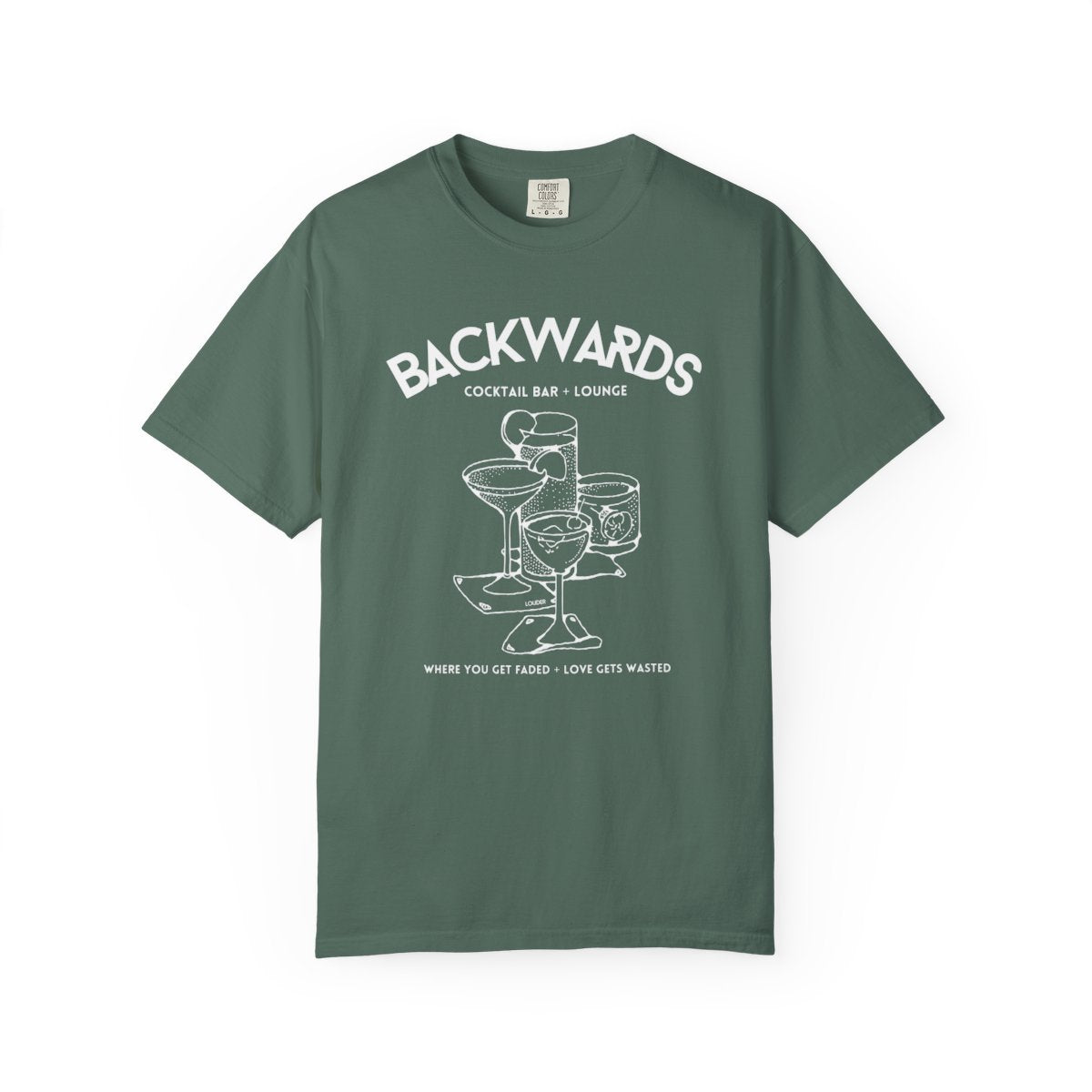 Backwards Cocktail Bar & Lounge Tee — Limited Edition