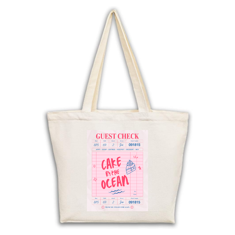 Cake By The Ocean Tote Bag